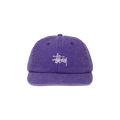 Stussy Washed Stock Low Pro Cap 'Grape'
