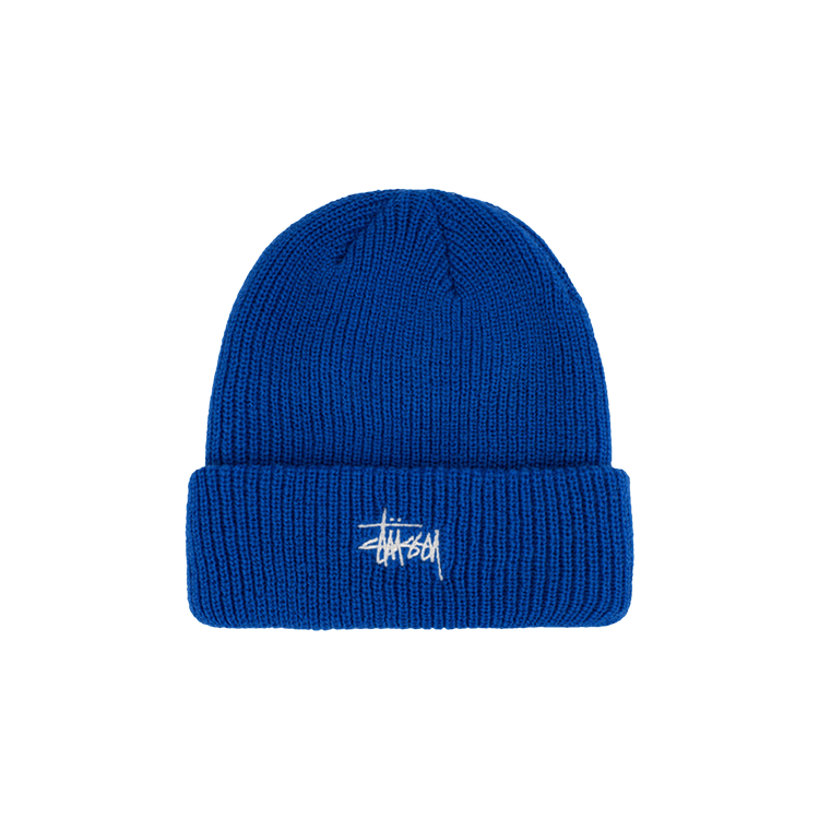 Stussy Basic Cuff Beanie 'Royal'