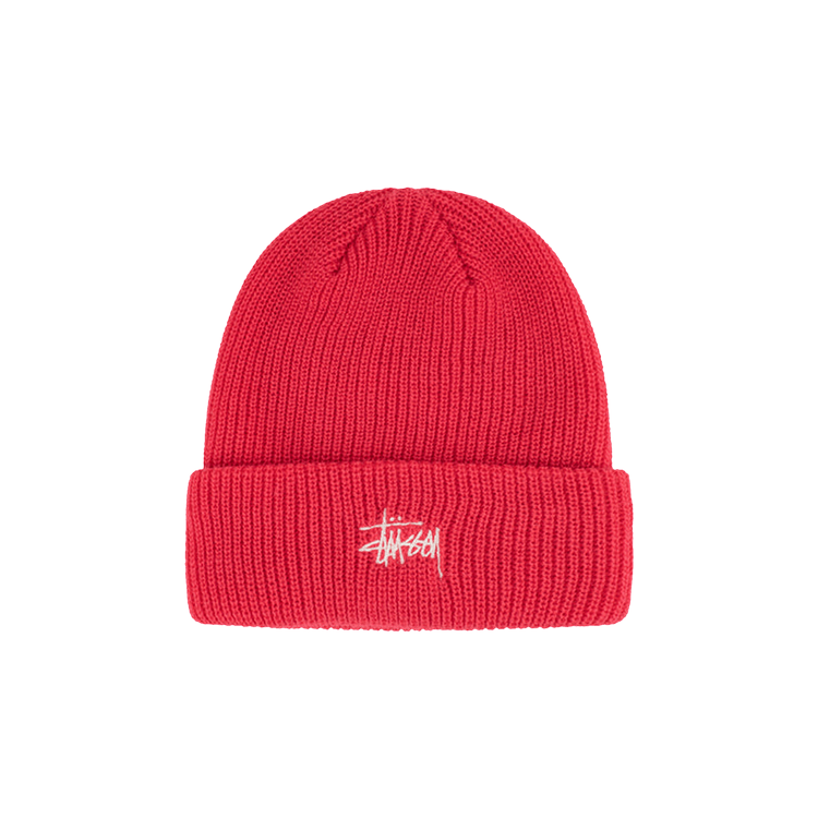 Stussy Basic Cuff Beanie 'Hot Pink'