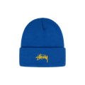Stussy Stock Cuff Beanie 'Blue'