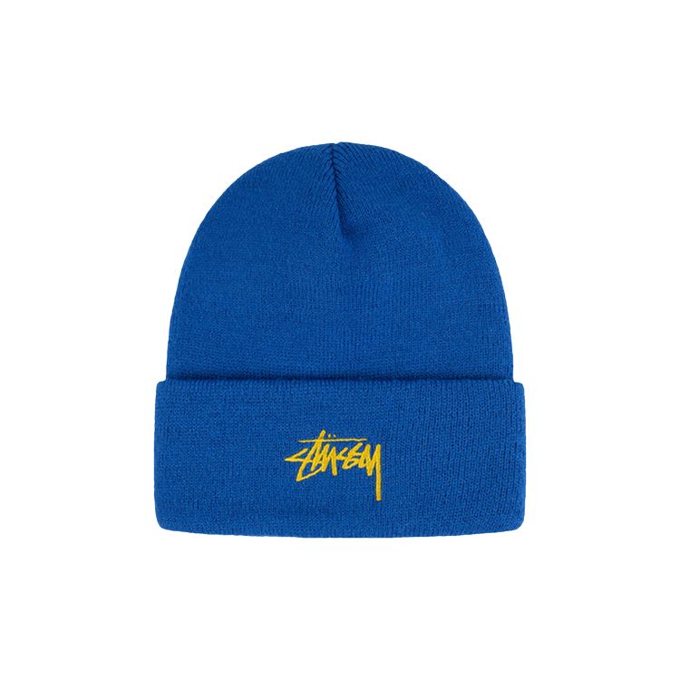 Stussy Stock Cuff Beanie 'Blue'