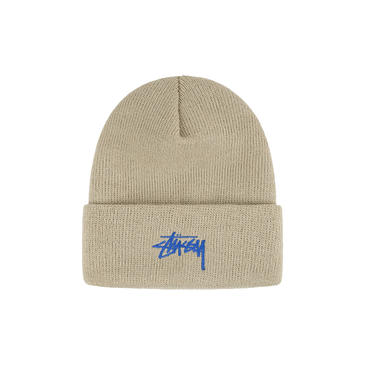 Stussy Stock Cuff Beanie 'Cream'