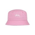 Stussy Washed Stock Bucket Hat 'Pink'