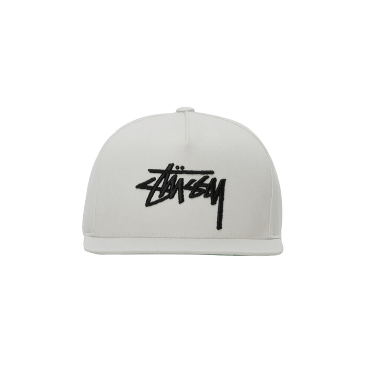 Stussy Big Stock Point Crown Cap 'White'