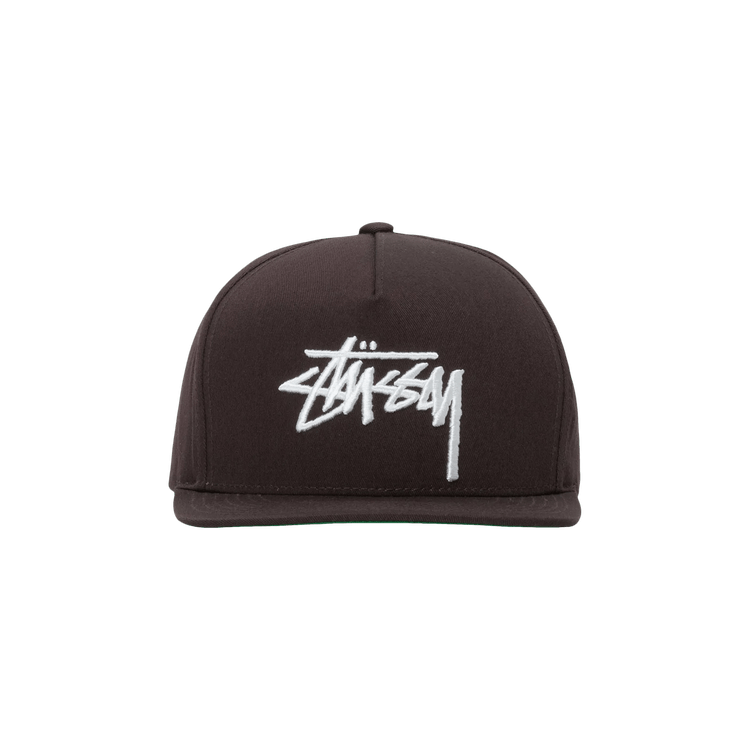 Stussy Big Stock Point Crown Cap 'Brown'