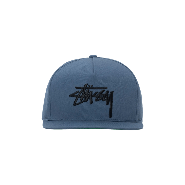 Stussy Big Stock Point Crown Cap 'Slate'
