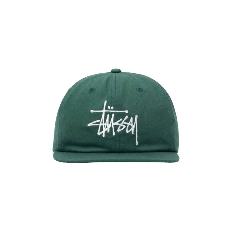 Stussy Basic Strapback Cap 'Forest'