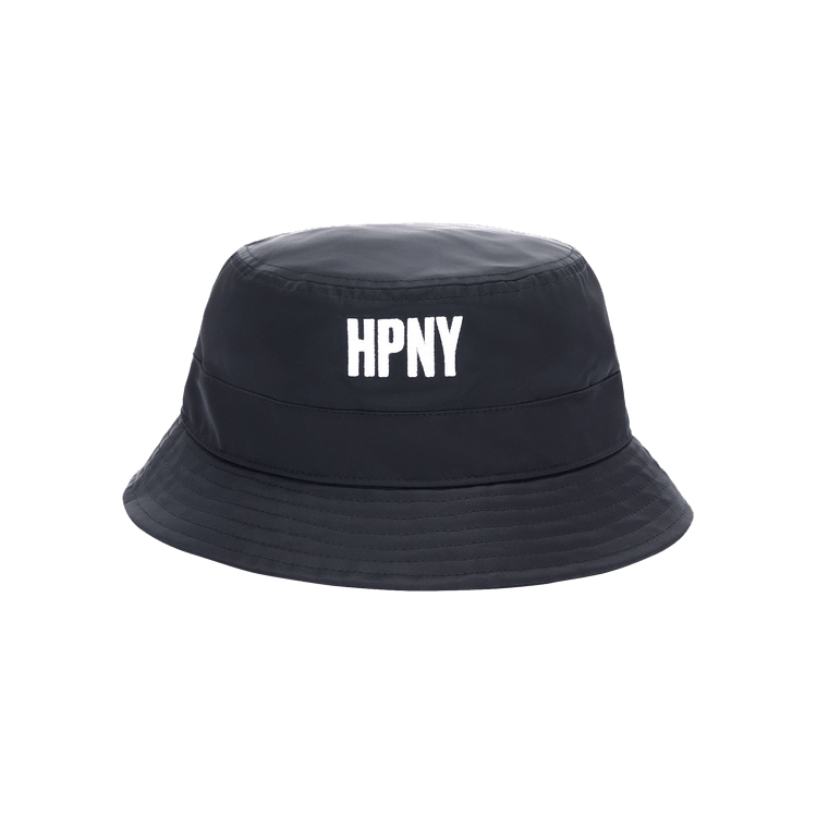 Heron Preston HPNY EMB Nylon Bucket Hat 'Black/White'