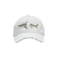 Palm Angels Broken Shark Cap 'Off White/Grey'