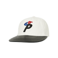 Palace Faux Leather Bunning Man Snapback 'White'