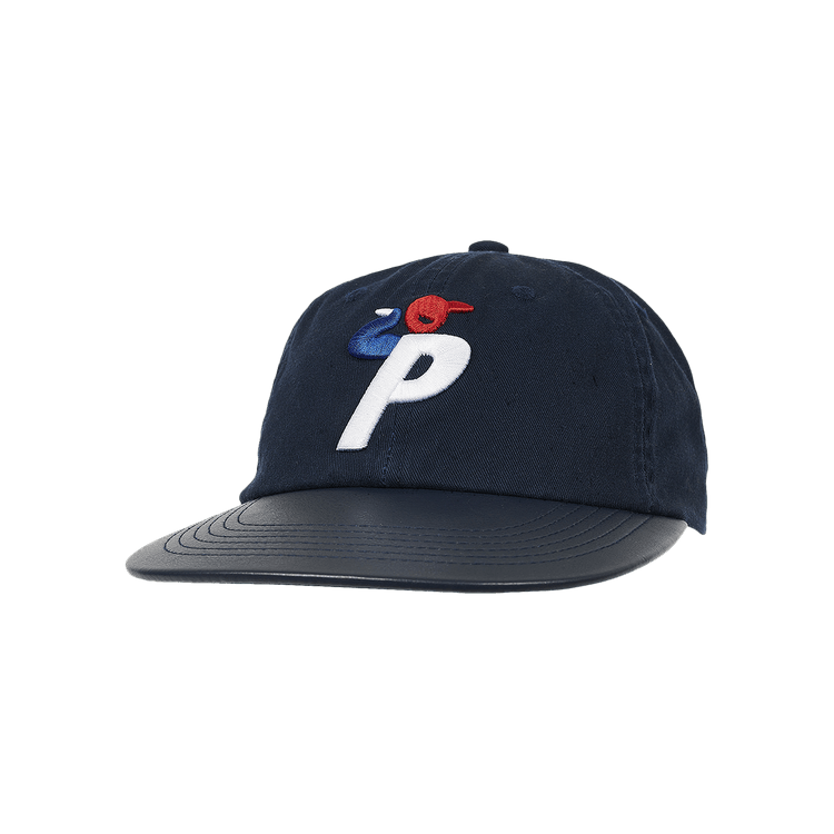 Palace Faux Leather Bunning Man Snapback 'Navy'