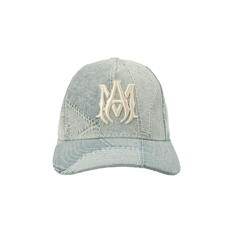 Amiri Denim Patchwork Hat 'Stone Indigo'