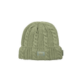 Advisory Board Crystals Cable Knit Beanie 'Green'