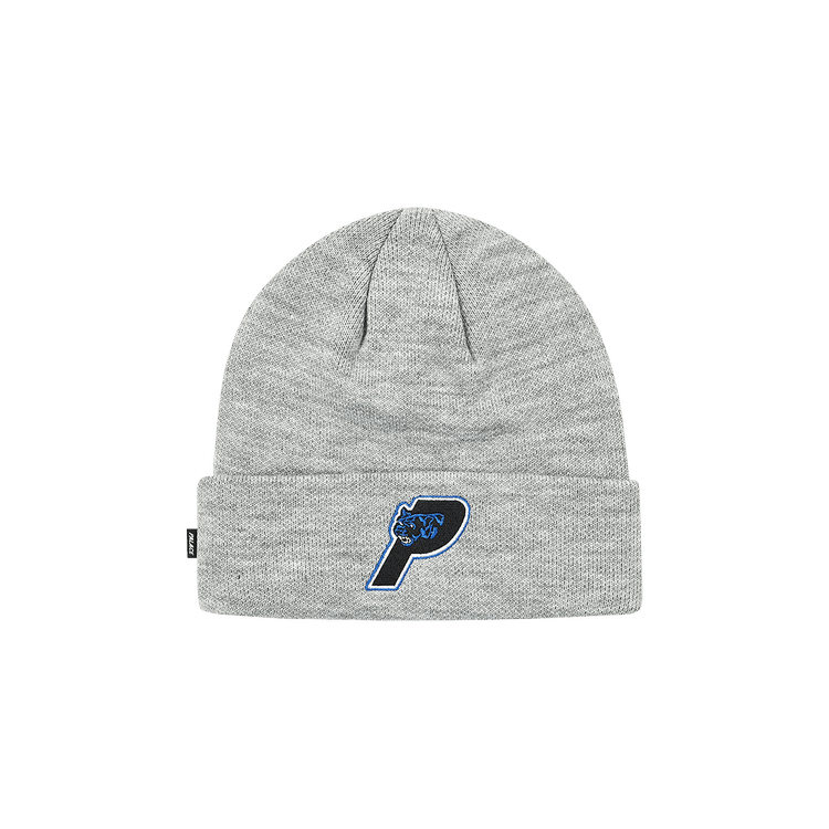Palace Panther Beanie 'Grey Marl'