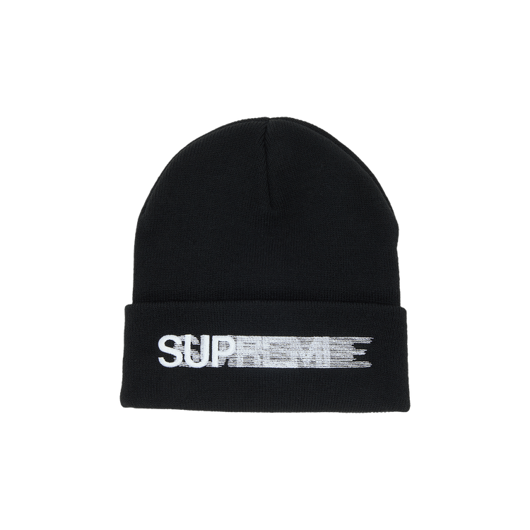Supreme Motion Logo Beanie 'Black'