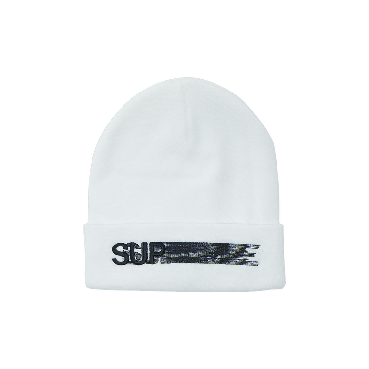 Supreme Motion Logo Beanie 'White'