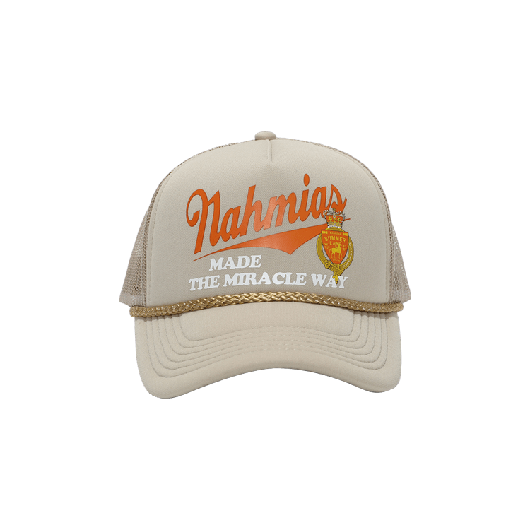 Nahmias Miller Way Foam Trucker Hat 'Sand/Orange'