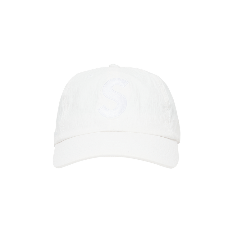 Supreme Cordura Ripstop S Logo 6-Panel 'White'