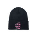 Anti Social Social Club Mr. Bean Knit Cap 'Black'