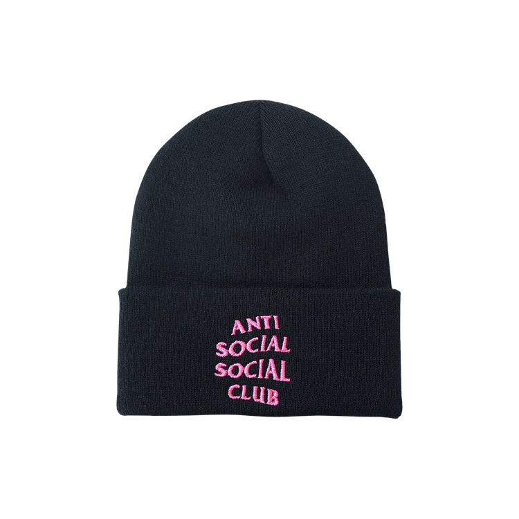 Anti Social Social Club Mr. Bean Knit Cap 'Black'