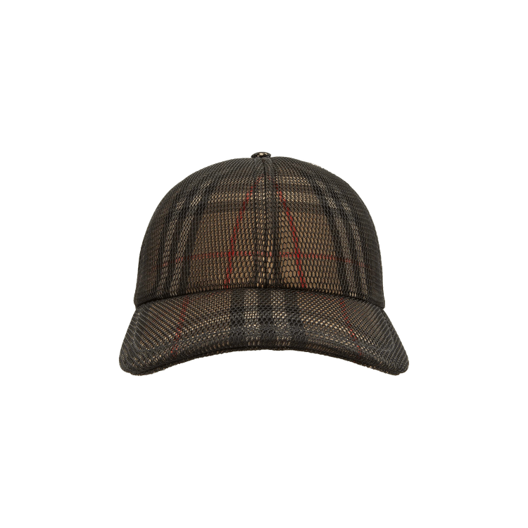 Burberry Mesh Overlay Baseball Cap 'Beige/Black'