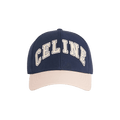 CELINE University Baseball Cap 'Navy/Cream'