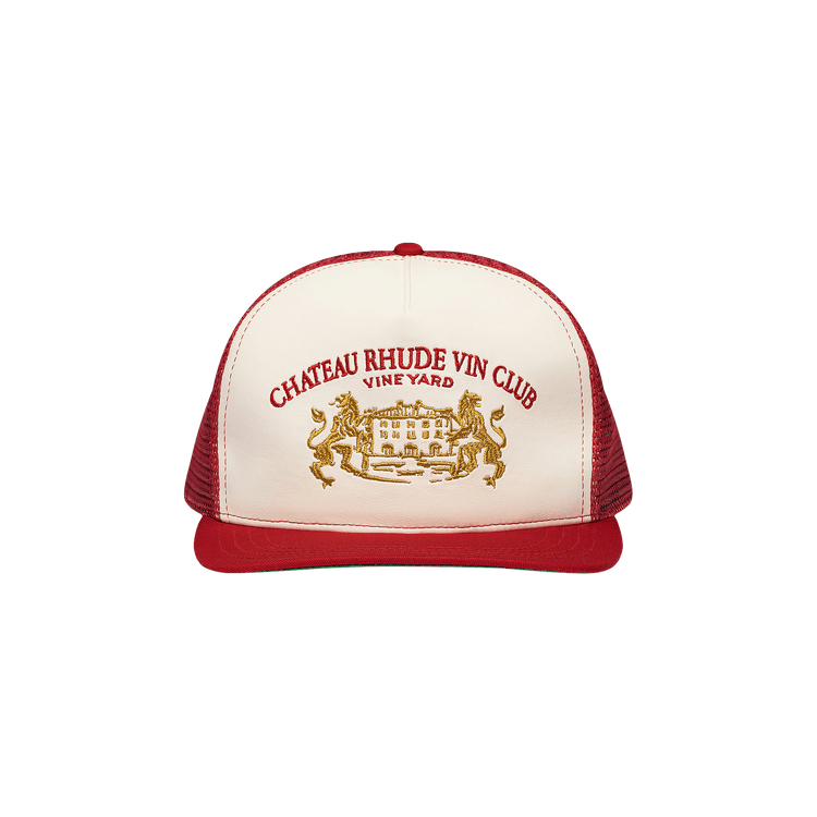 Rhude Cellier Hat 'Red/Cream'
