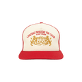 Rhude Cellier Hat 'Red/Cream'