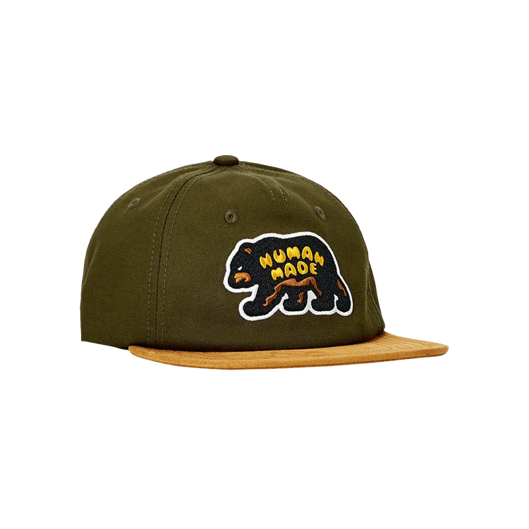 Human Made 5 Panel Twill Cap #2 'Olive Drab'
