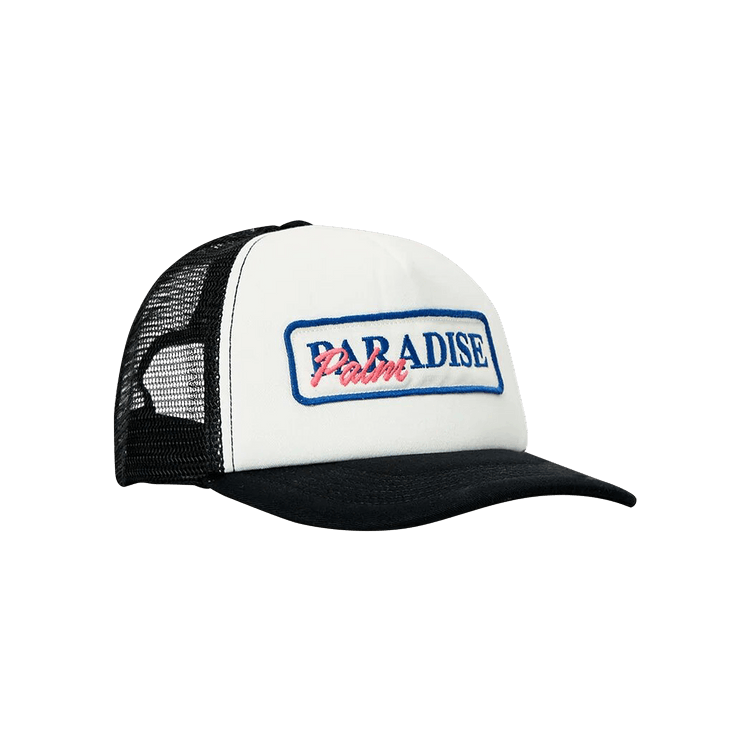 Palm Angels Paradise Palm Trucker Hat 'Black'