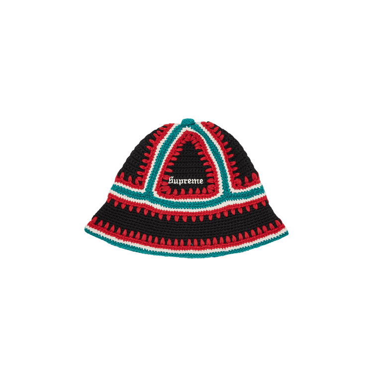 Supreme Crochet Edge Ball Hat 'Black'