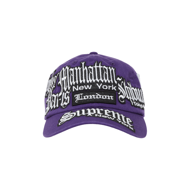 Supreme City Patches 6-Panel 'Purple'