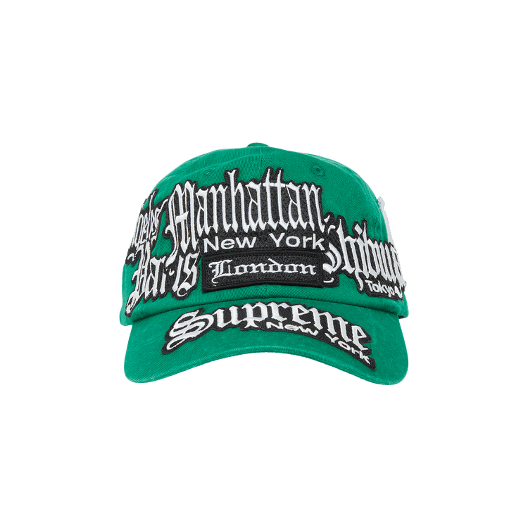 Supreme City Patches 6-Panel 'Green'