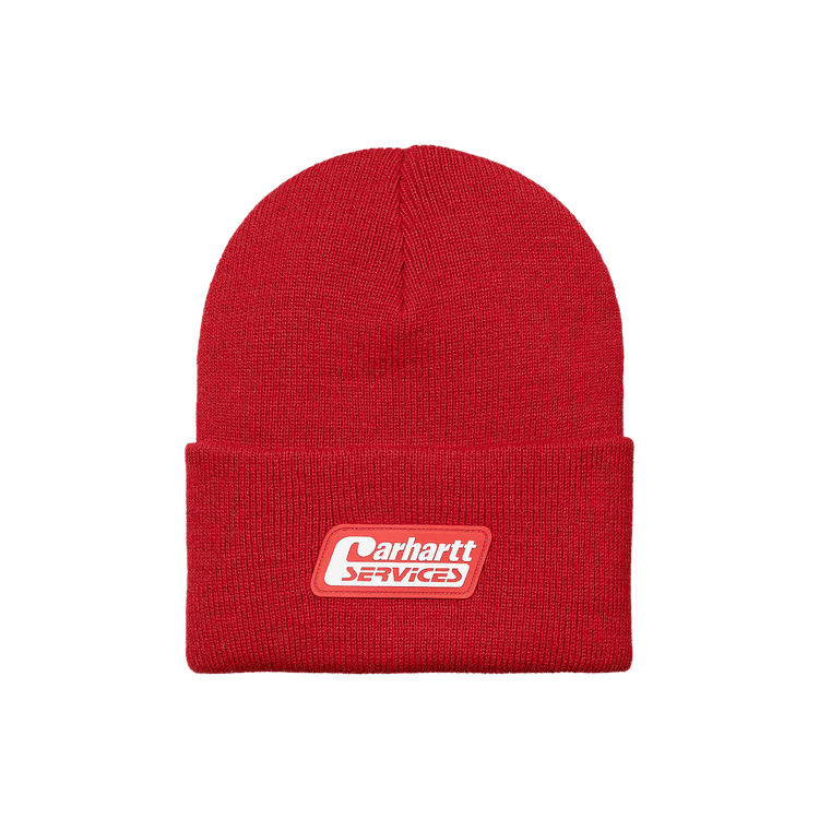 Carhartt WIP Carhartt Services Beanie 'Red'