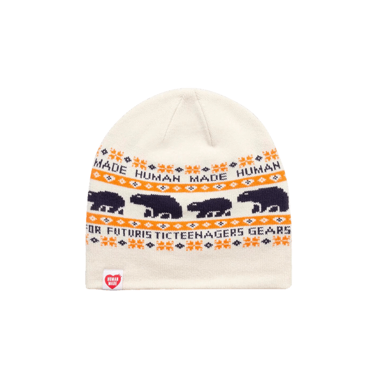 Human Made Jacquard Beanie 'White'