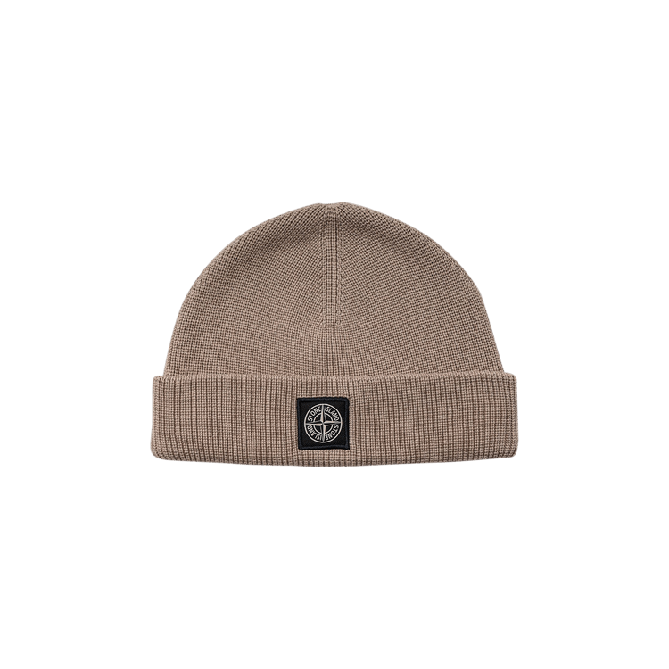 Stone Island Berretto Ribbed Knit Beanie 'Dove Grey'