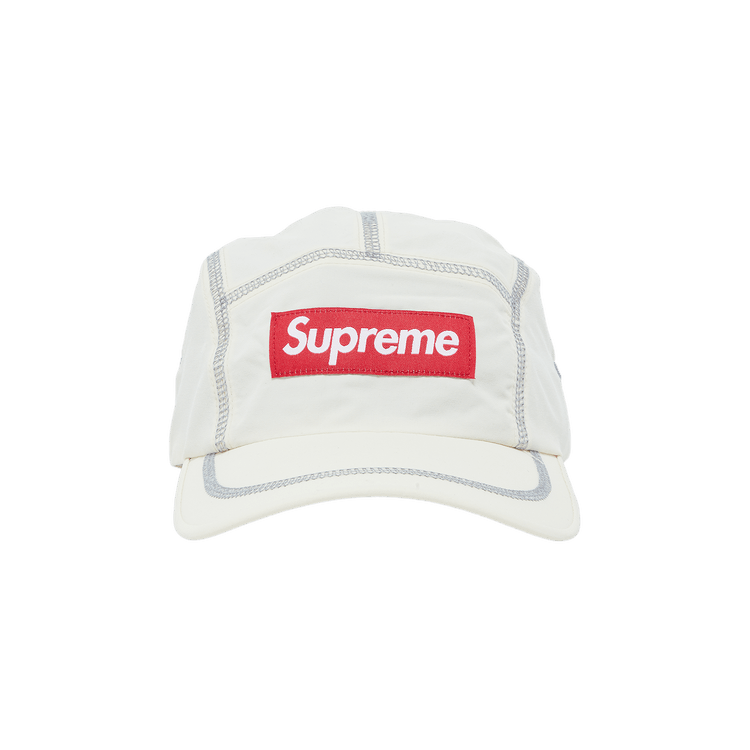 Supreme Reflective Stitch Camp Cap 'Natural'