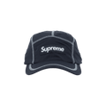 Supreme Reflective Stitch Camp Cap 'Black'
