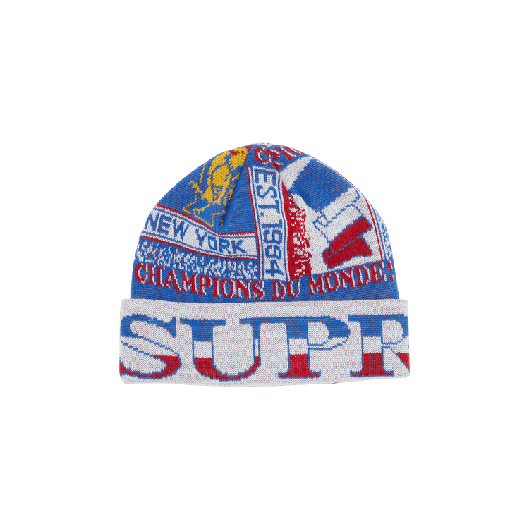 Supreme Scarf Beanie 'White'