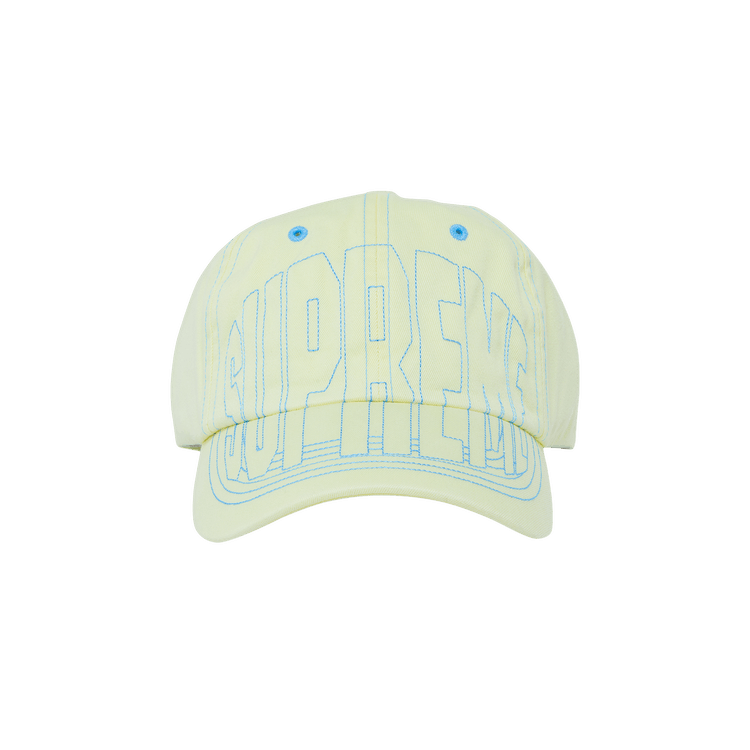 Supreme Visor Stitch 6-Panel 'Light Yellow'