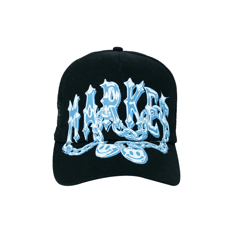 Market Smiley Market Chain Trucker Hat 'Black'