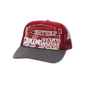 Kapital Century Denim Coating Service Truck Cap 'Burgundy'
