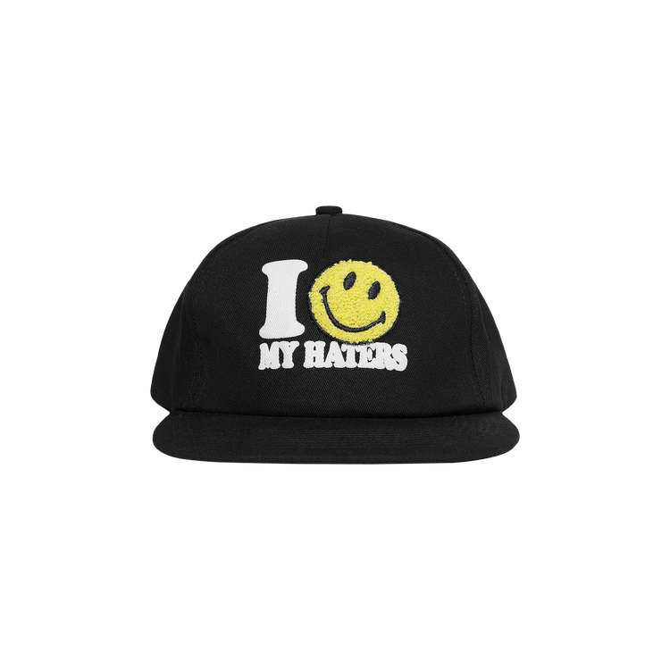 Market Smiley Haters 5 Panel Hat 'Vintage Black'