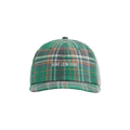 Aimé Leon Dore Plaid Logo Hat 'Green Plaid'
