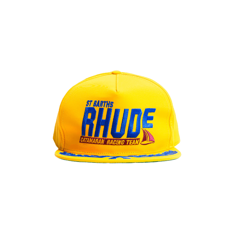 Rhude Lorient Racing Hat 'Yellow'