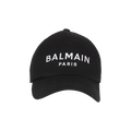 Balmain Cotton Cap 'Black/White'