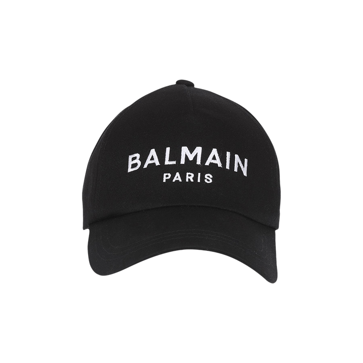Balmain Cotton Cap 'Black/White'