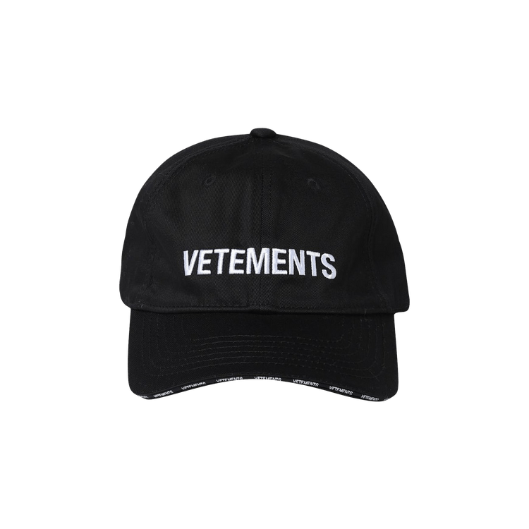 Vetements Iconic Logo Cap 'Black'