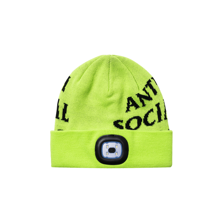 Anti Social Social Club Blair Switch Beanie 'Neon'