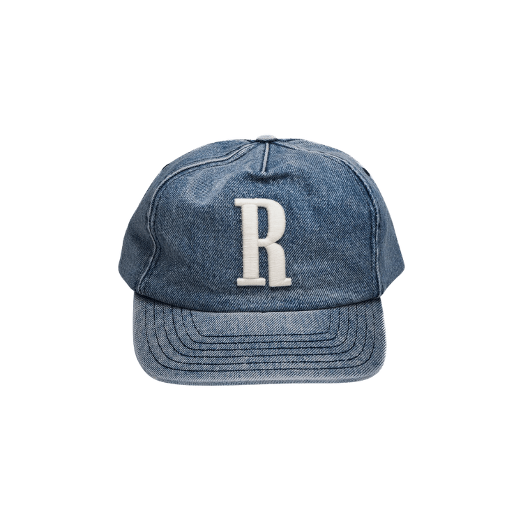 Rhude Logo Denim Hat 'Dark Indigo'